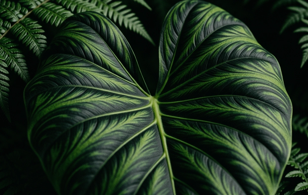 Botanical detail transition